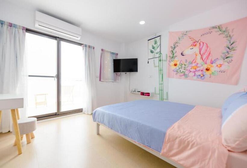 اتاق استاندارد با تراس, Gold Coast B&b