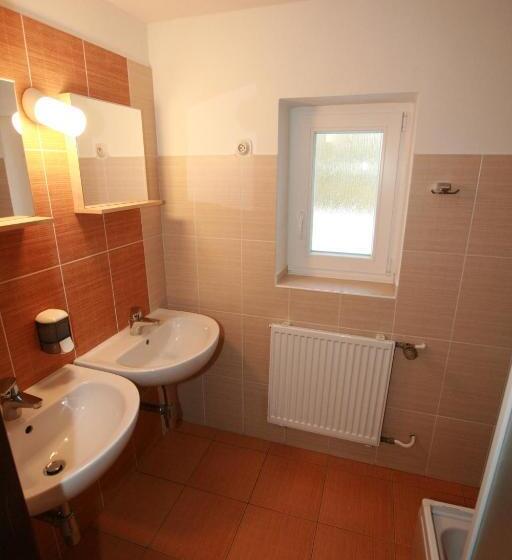 اتاق استاندارد سه تخته با سرویس بهداشتی مشترک, Penzion Semerink