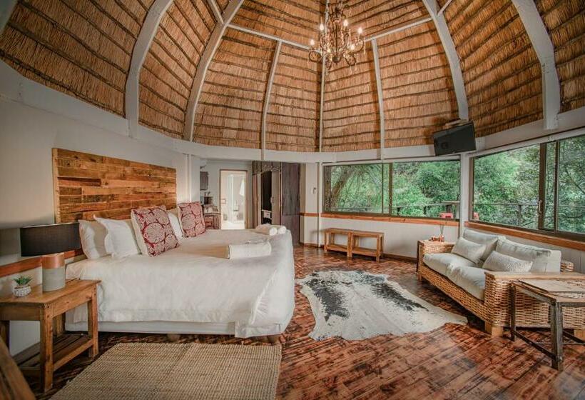 带河湖景观的套房, Serenity Mountain And Forest Lodge