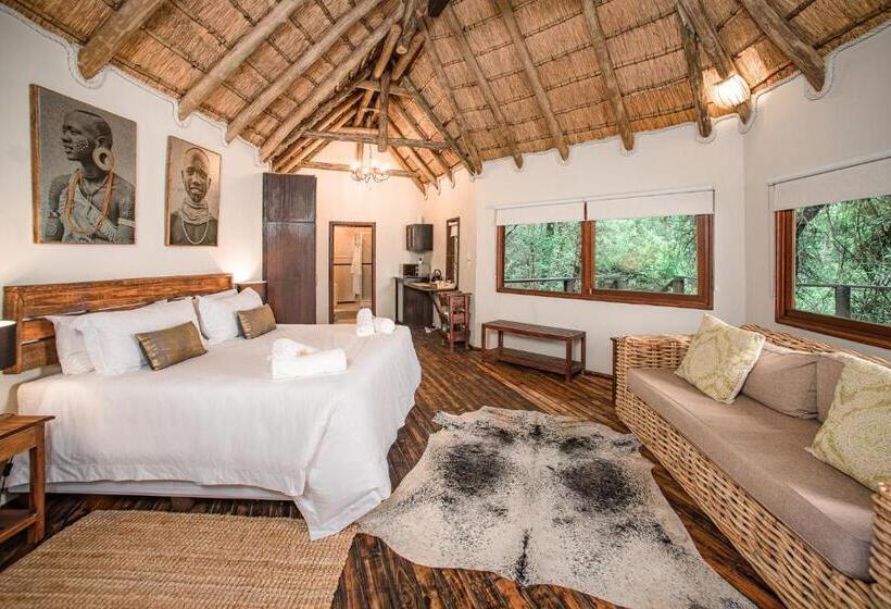 带河湖景观的套房, Serenity Mountain And Forest Lodge