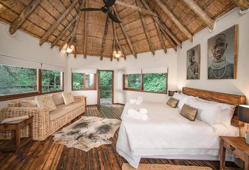 带河湖景观的套房, Serenity Mountain And Forest Lodge