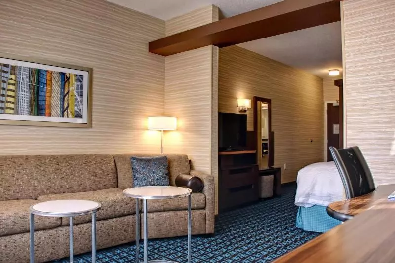 キングサイズベッドのスイートルーム, Fairfield Inn & Suites By Marriott Reading Wyomissing
