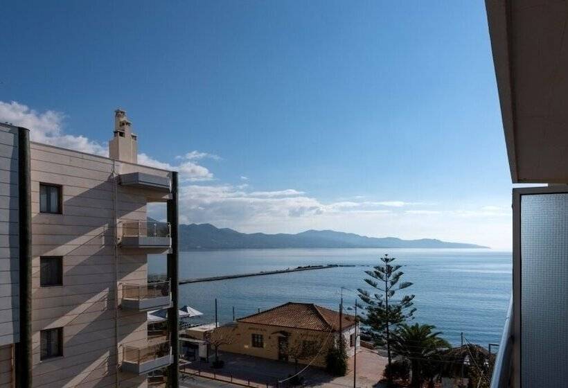 标准间侧面带海景, Ostria