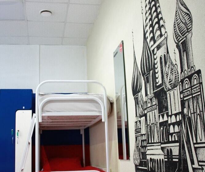 سرير فى غرفة مشتركه, Sky Hostel