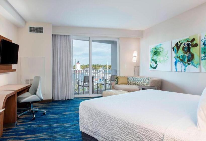 غرفة قياسية سرير كينج, Courtyard By Marriott Faro Blanco Resort