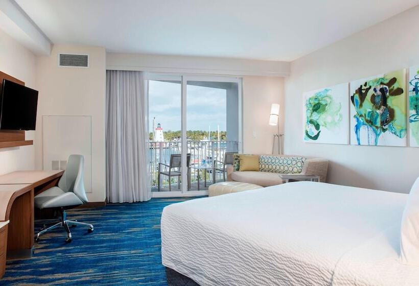 غرفة قياسية سرير مزدوج, Courtyard By Marriott Faro Blanco Resort