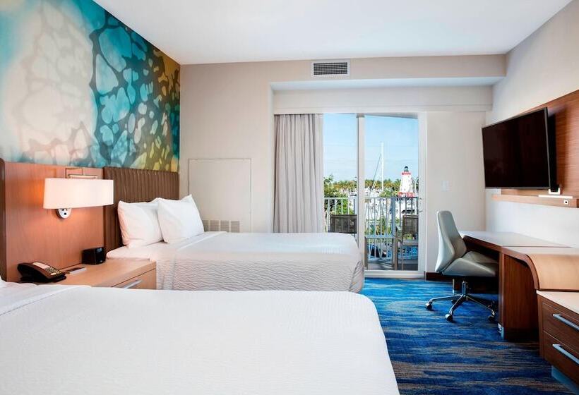 غرفه قياسيه سريرين مزدوجين, Courtyard By Marriott Faro Blanco Resort