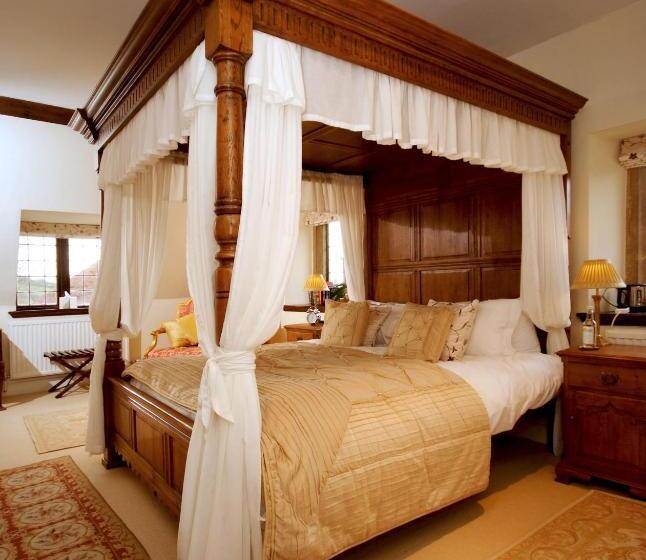 带大床的标准间, Abbots Grange Manor House
