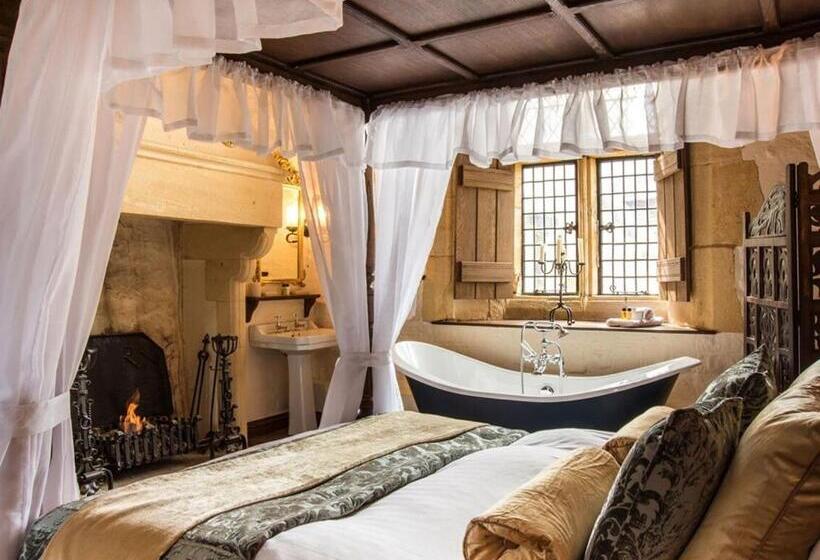 キングサイズベッドのデラックスルーム, Abbots Grange Manor House