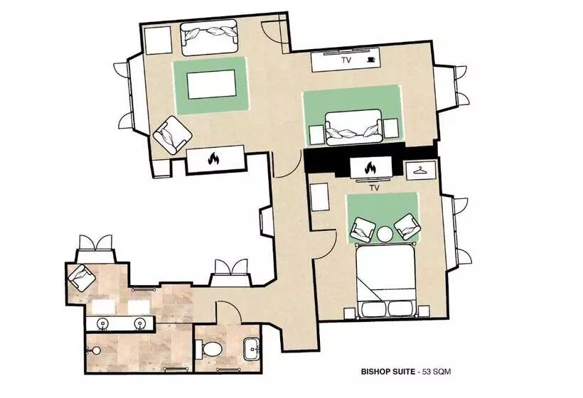 Sviitti, Abbots Grange Manor House