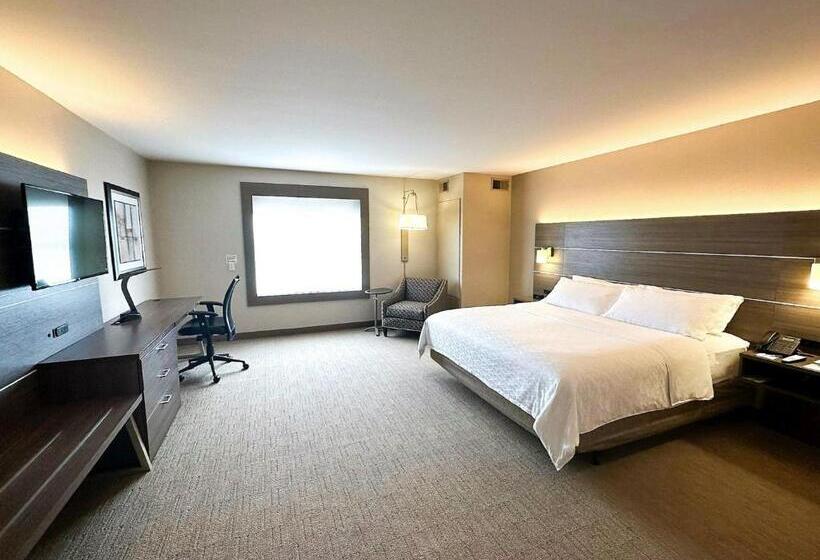 غرفة قياسية سرير كينج لذوى الإحتياجات الخاصة, Holiday Inn Express & Suites Plymouth   Ann Arbor Area, An Ihg