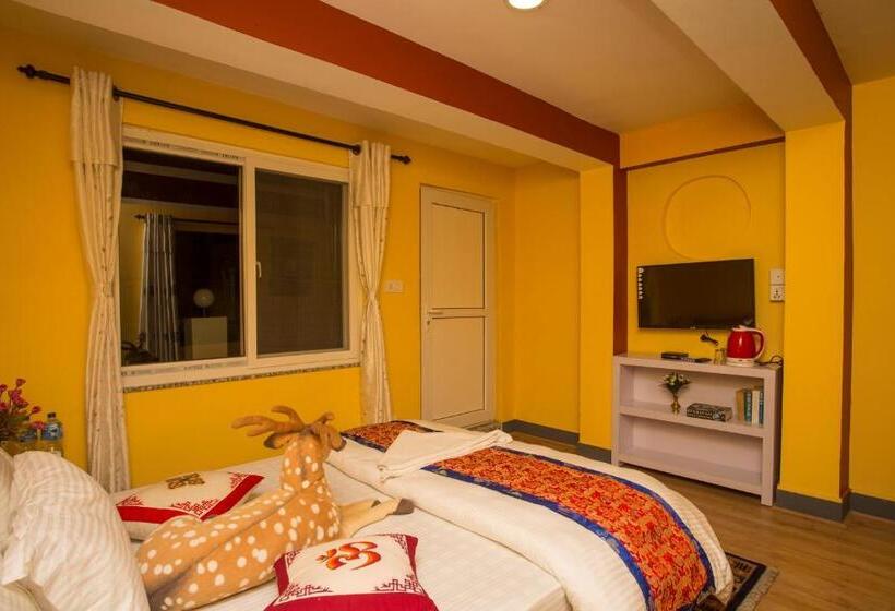 اتاق یک تخته با تراس, Blue Mountain Home Stay
