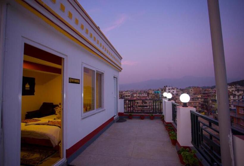 اتاق یک تخته با تراس, Blue Mountain Home Stay
