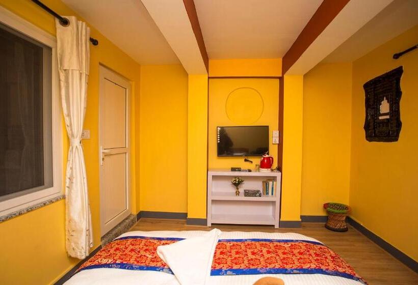 اتاق استاندارد با تراس, Blue Mountain Home Stay