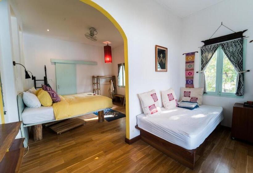 Mini suite with river view, Ock Pop Tok Mekong Villa