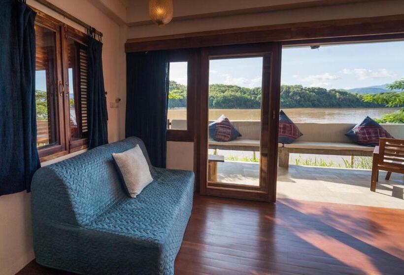 סוויטה עם נוף לנהר, Ock Pop Tok Mekong Villa