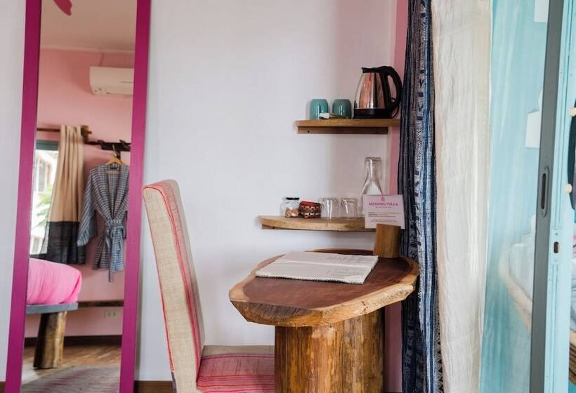 חדר סטנדרט נוף לנהר, Ock Pop Tok Mekong Villa