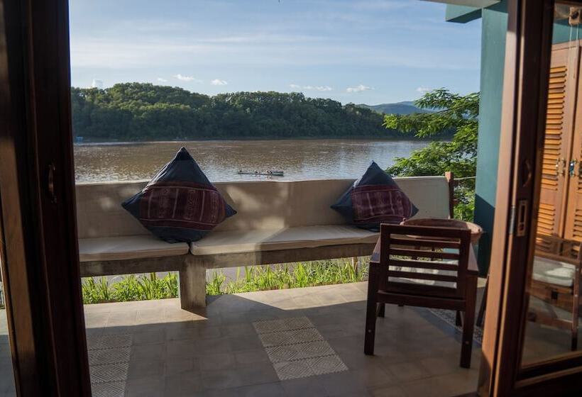 סוויטה עם נוף לנהר, Ock Pop Tok Mekong Villa