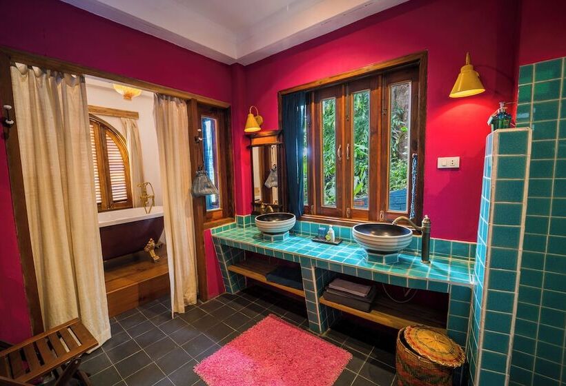 סוויטה עם נוף לנהר, Ock Pop Tok Mekong Villa