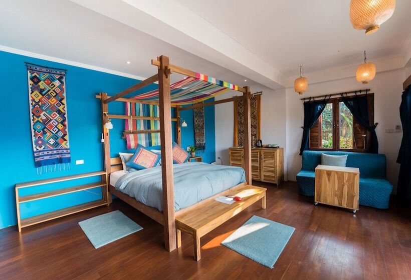 סוויטה עם נוף לנהר, Ock Pop Tok Mekong Villa