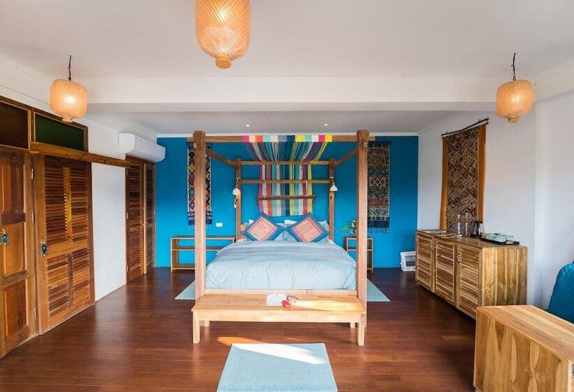 סוויטה עם נוף לנהר, Ock Pop Tok Mekong Villa