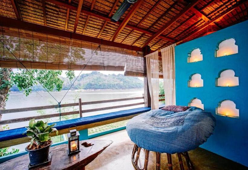 Mini suite with river view, Ock Pop Tok Mekong Villa
