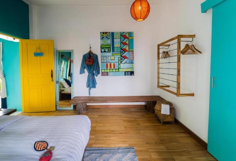 חדר סטנדרט נוף לגינה, Ock Pop Tok Mekong Villa