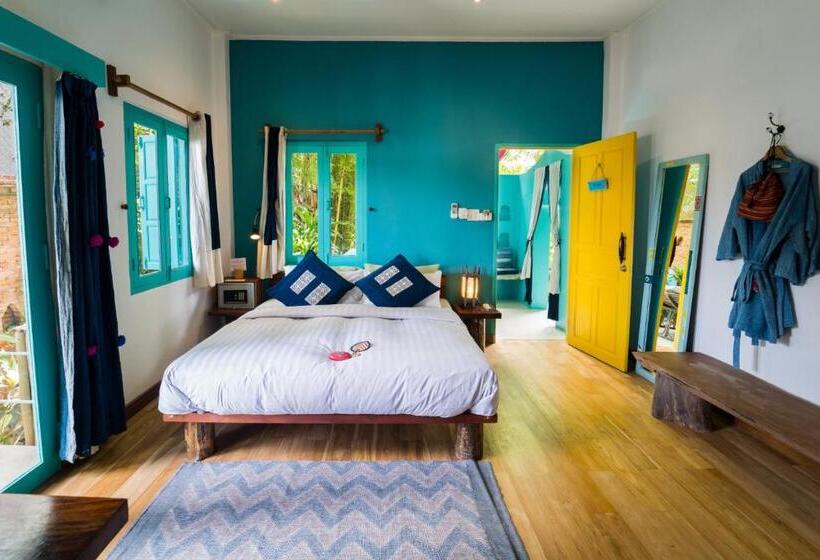 חדר סטנדרט נוף לגינה, Ock Pop Tok Mekong Villa