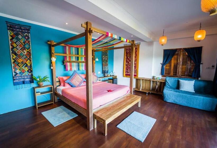 סוויטה עם נוף לנהר, Ock Pop Tok Mekong Villa