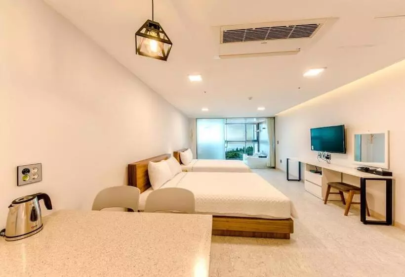 اتاق استاندارد با 2 تخت دوبل, Jeju I Ve Hotel & Resort
