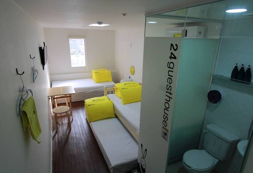 Quarto Triplo Estandar, 24 Guesthouse Myeongdong Town