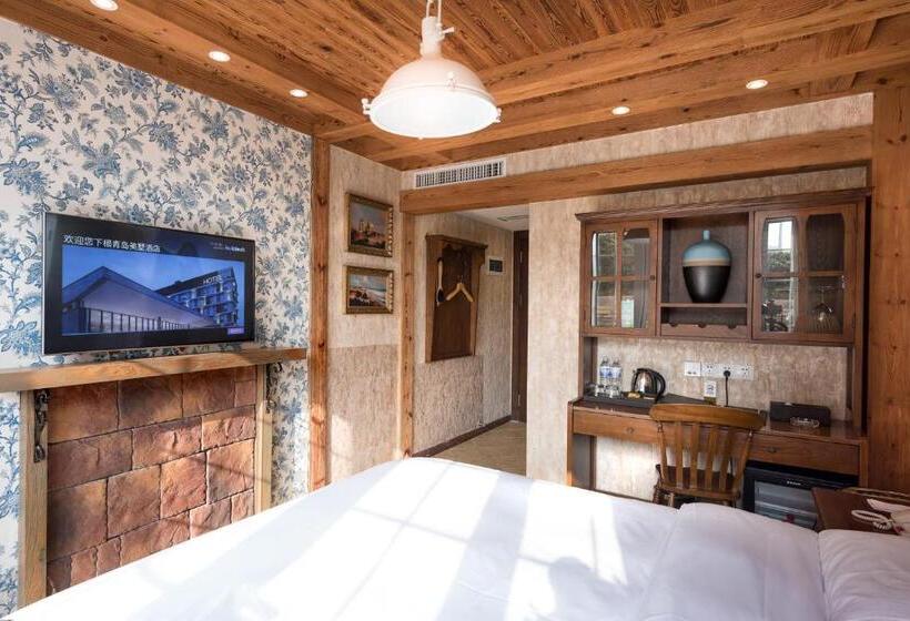 オーシャンビューデラックスルーム, Qingdao Villa Inn Seaside