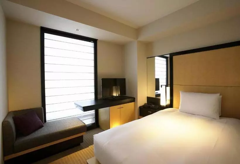 ダブルベッドのベーシックルーム, Koko Hotel Premier Kanazawa Korinbo