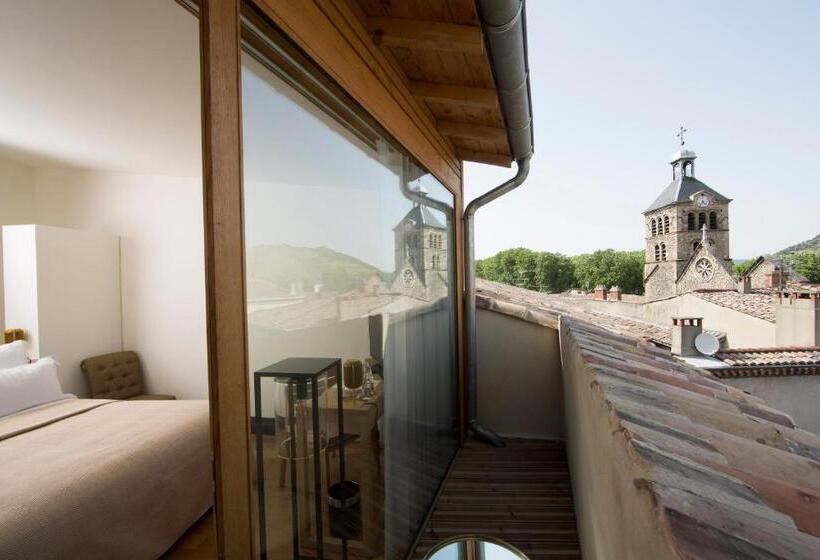 标准间带阳台, Hôtel De La Villeon