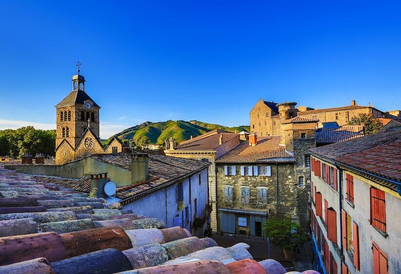 标准间带阳台, Hôtel De La Villeon