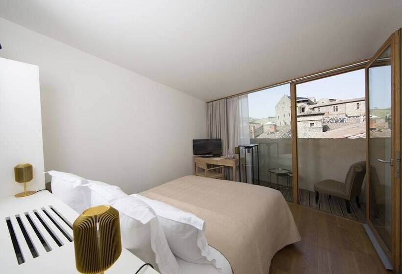 标准间带阳台, Hôtel De La Villeon