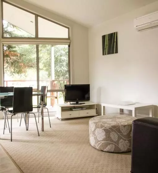 Villa 1 Makuuhuone, Rivergum Holiday Park