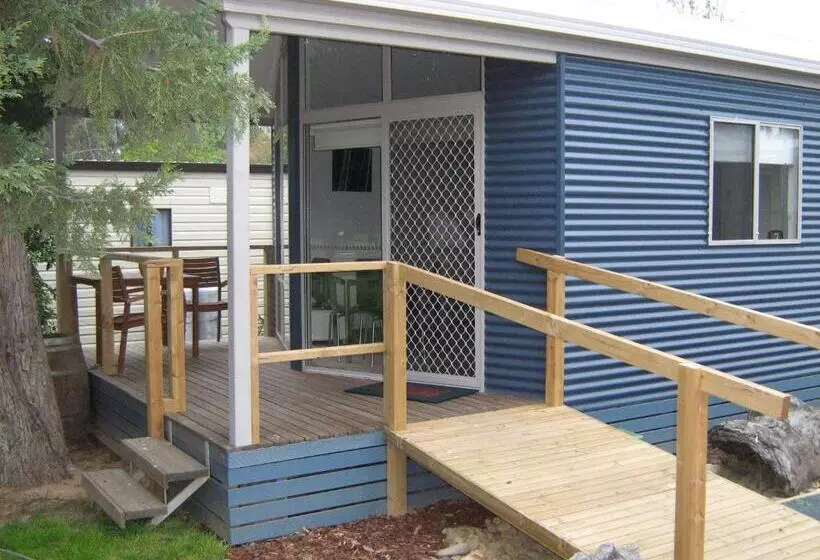 Villa 1 Makuuhuone, Rivergum Holiday Park