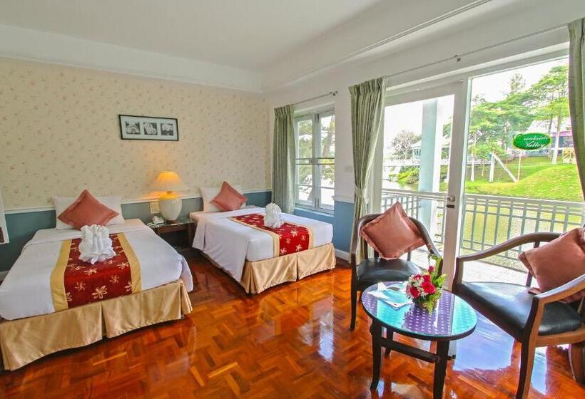 디럭스 룸 호수 전망, Brookside Valley Resort