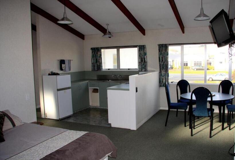 2침실 패밀리 아파트, Kuirau Park Motor Lodge