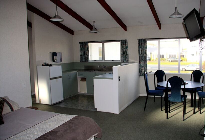 2침실 패밀리 아파트, Kuirau Park Motor Lodge