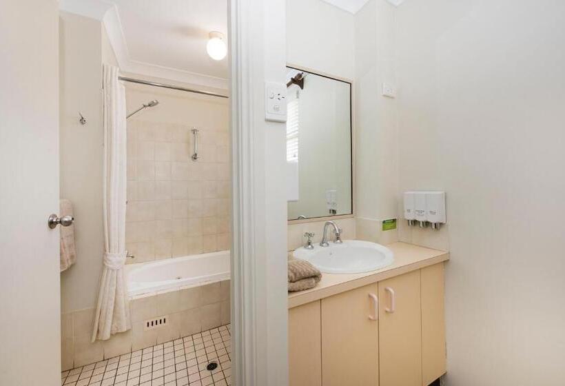 חדר דחוקס עם מיטת קינג, Soldiers Motel