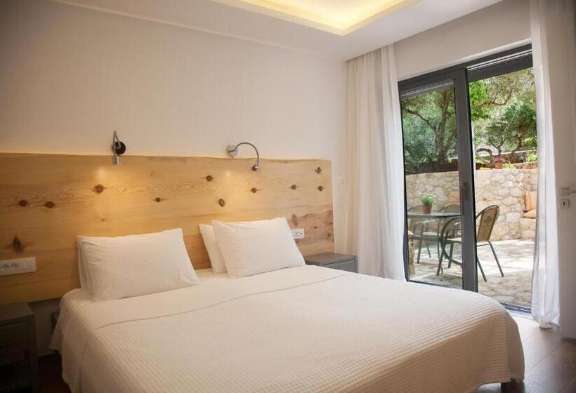 带1个卧室带花园景观的公寓, Artemis Village Apartments & Studios