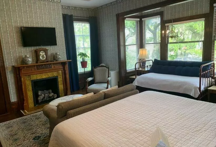 キングサイズベッドのスイートルーム, Amelia Island Williams House