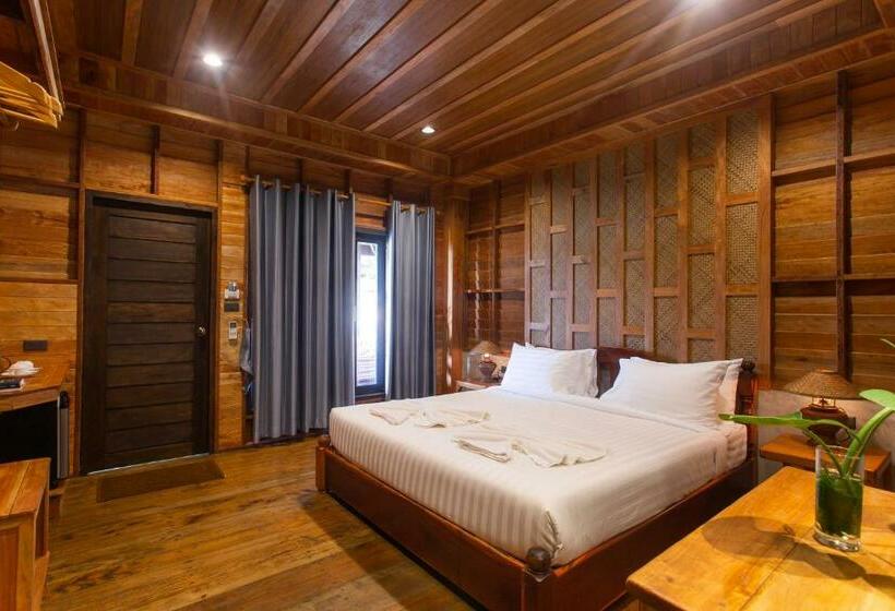 اتاق خانوادگی با چشمانداز دریا, Koh Tao Relax Freedom Beach Resort