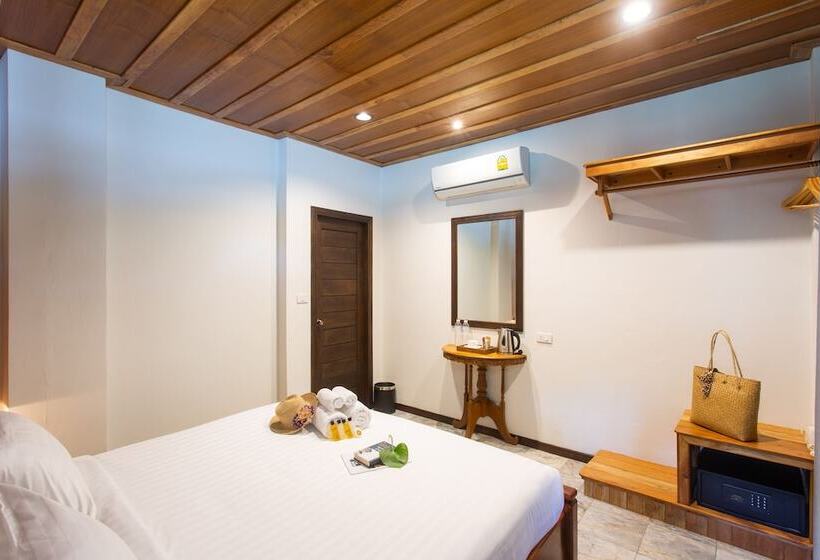 اتاق لوکس با چشمانداز دریا, Koh Tao Relax Freedom Beach Resort