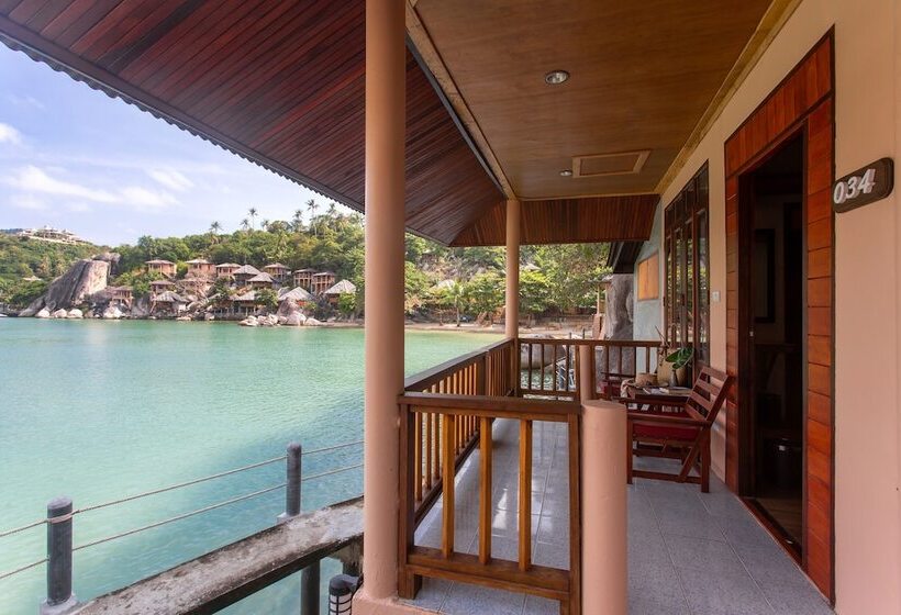 اتاق خانوادگی با چشمانداز دریا, Koh Tao Relax Freedom Beach Resort