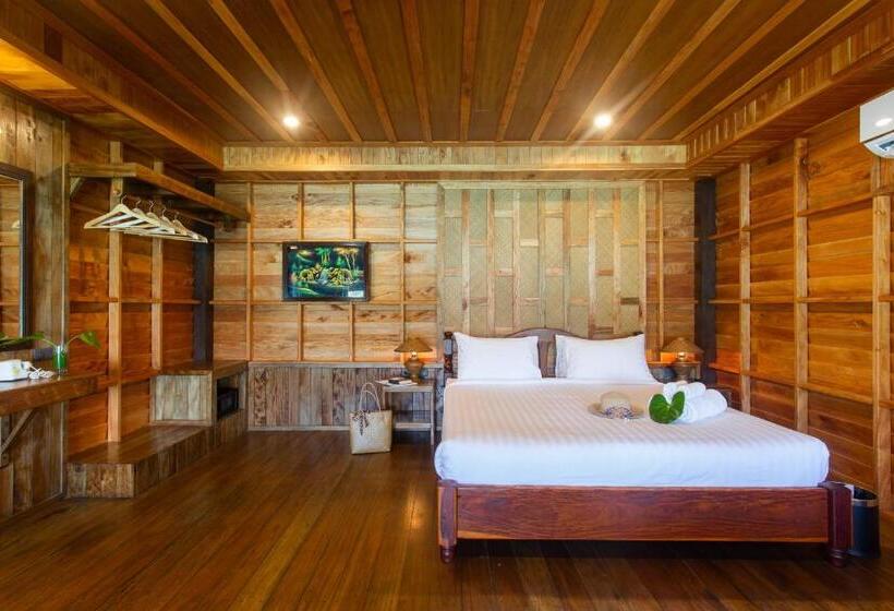 اتاق لوکس با چشمانداز دریا, Koh Tao Relax Freedom Beach Resort