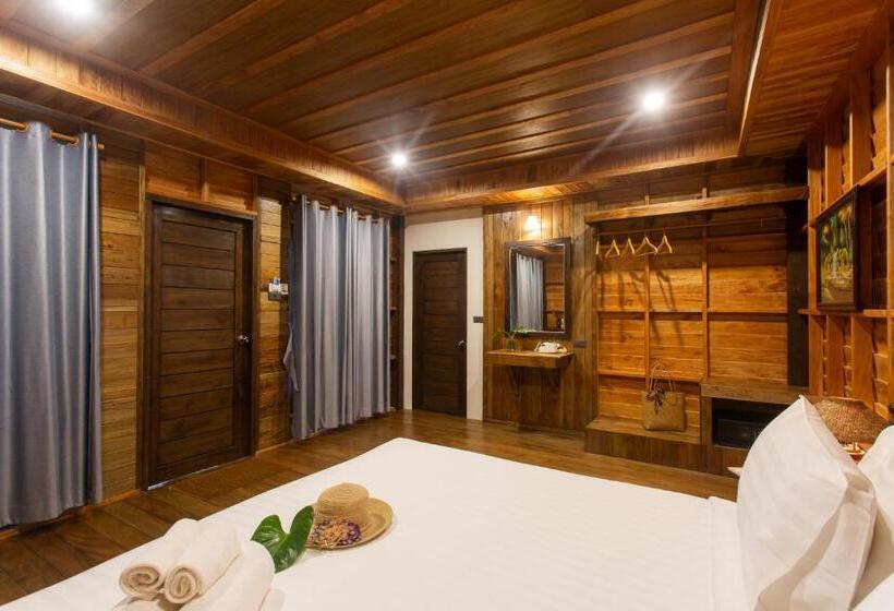 اتاق لوکس با چشمانداز دریا, Koh Tao Relax Freedom Beach Resort