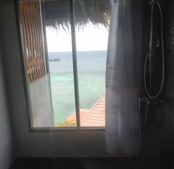 オーシャンビューの１ベッドルームビラ, Koh Tao Relax Freedom Beach Resort